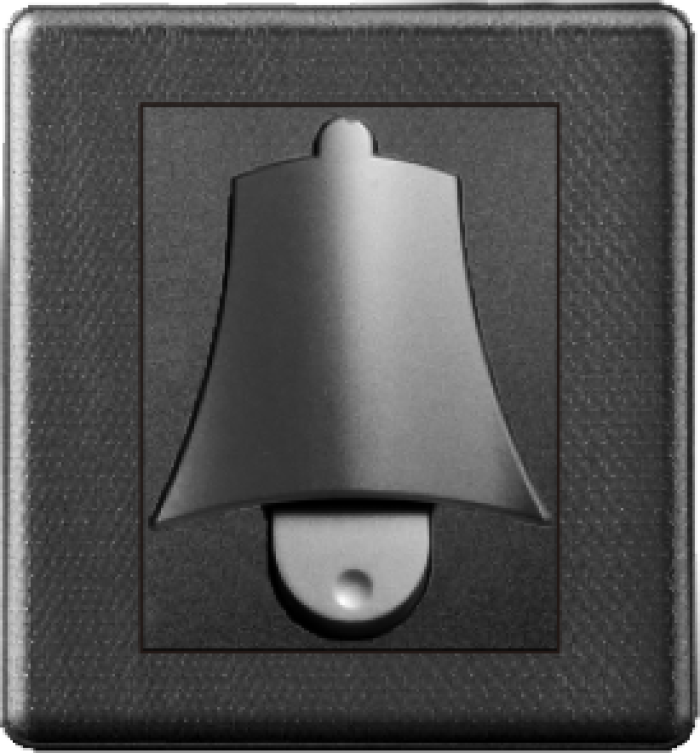 TANI Platinum Black Bell Switch