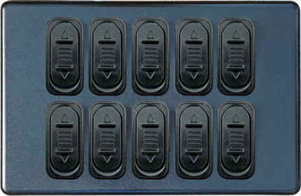 TANI ROCK SIGNATURE BLACK SERIES 10 GANG SWITCHES